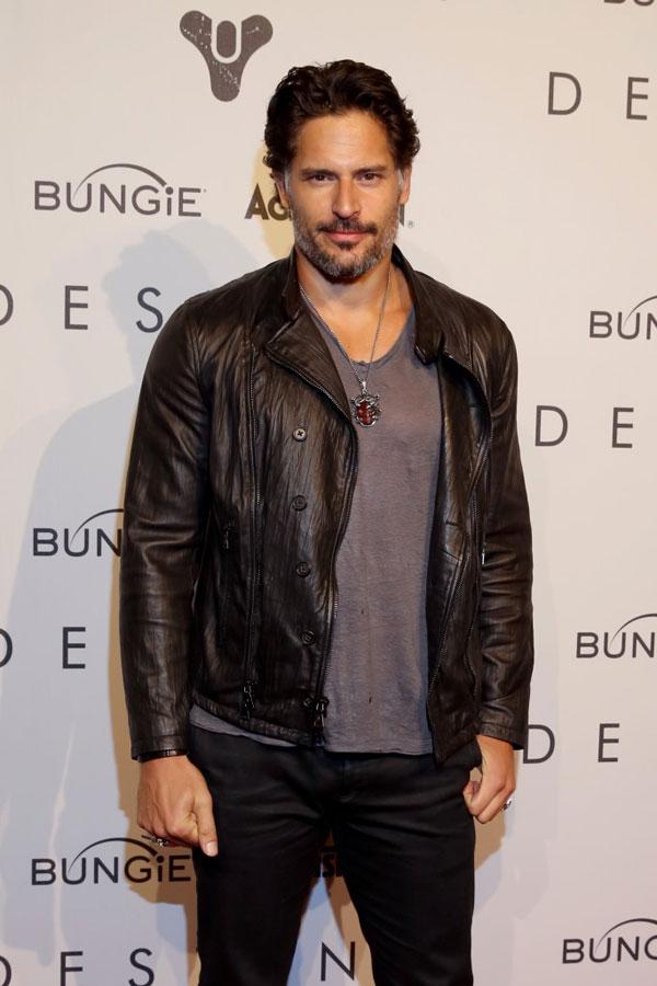 Joe Manganiello walking the carpet at Destiny launch