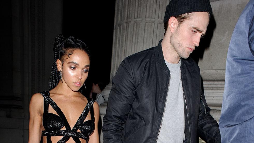 Robert Pattinson and FKA Twigs at the Brits afterparty