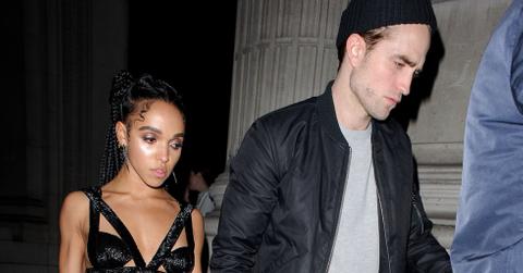 Robert Pattinson and FKA Twigs at the Brits afterparty