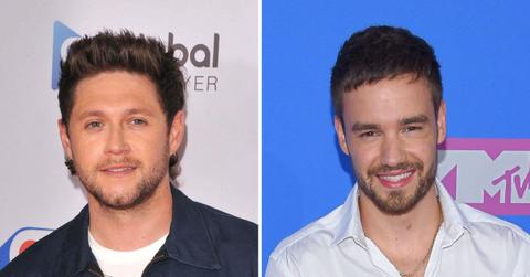 split photo Niall Horan & Liam Payne