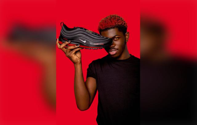 lil nas x new satan sneakers