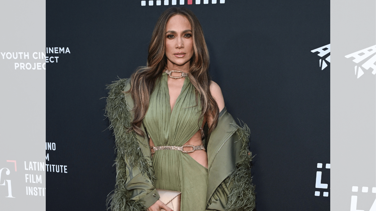 Image of Jennifer Lopez's twins recently graduated from high school.