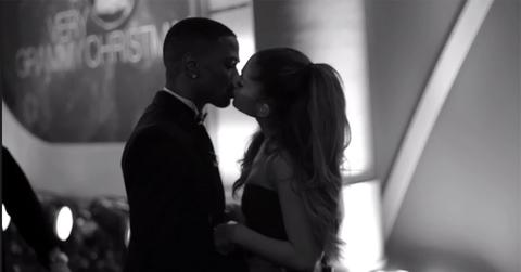 big sean ariana grande kiss