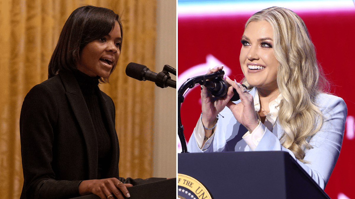 Photo of Candace Owens claimed Charlie Kirk's wife met with his security team the night before his assassination.