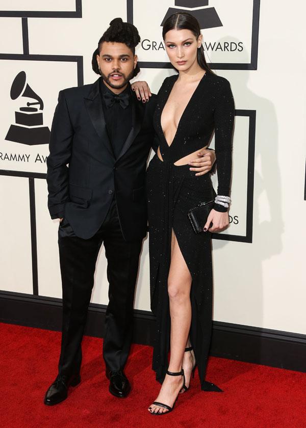 bella hadid the weekend dating grammys