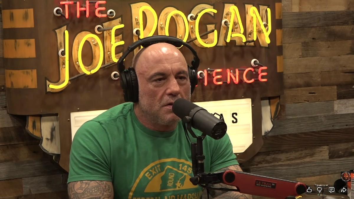image of Joe Rogan blasted the cliquey nature of Tinseltown.