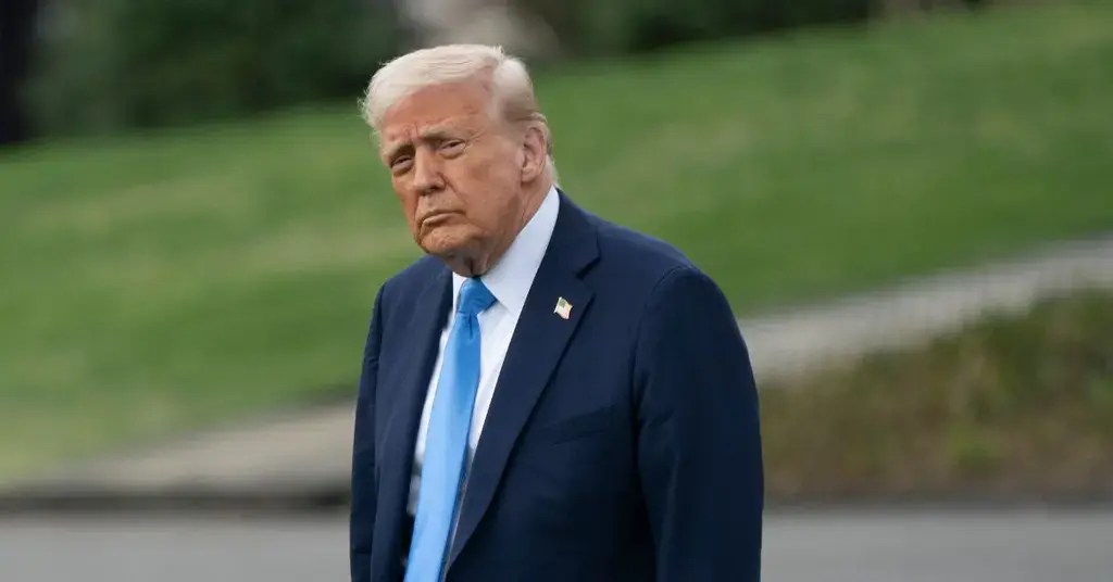 donald trump mocked dodging questions pete hegseth group chat