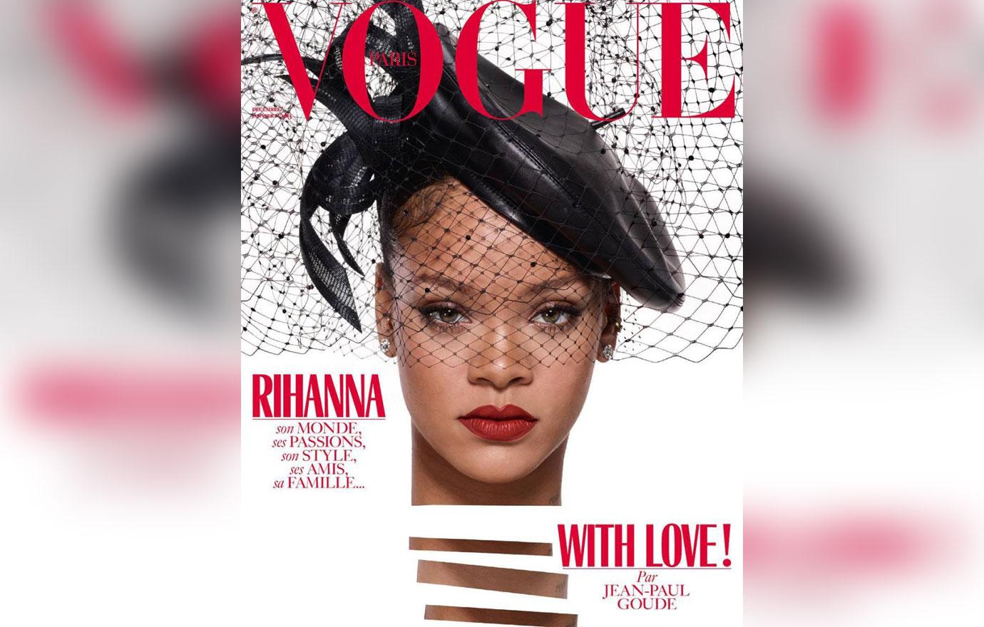 Rihanna December Vogue Cover