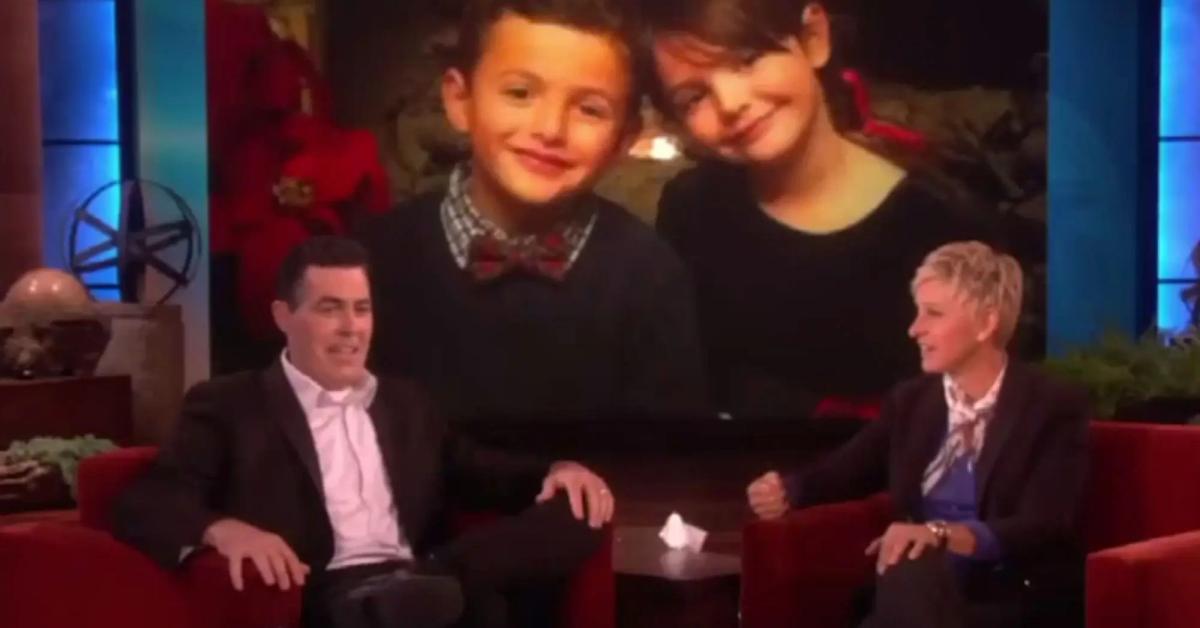 Image of Adam Carolla appeared on 'The Ellen DeGeneres Show' in 2012.