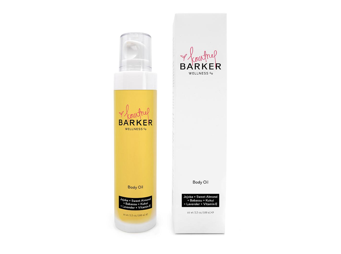 kourtney x barker wellness body oil