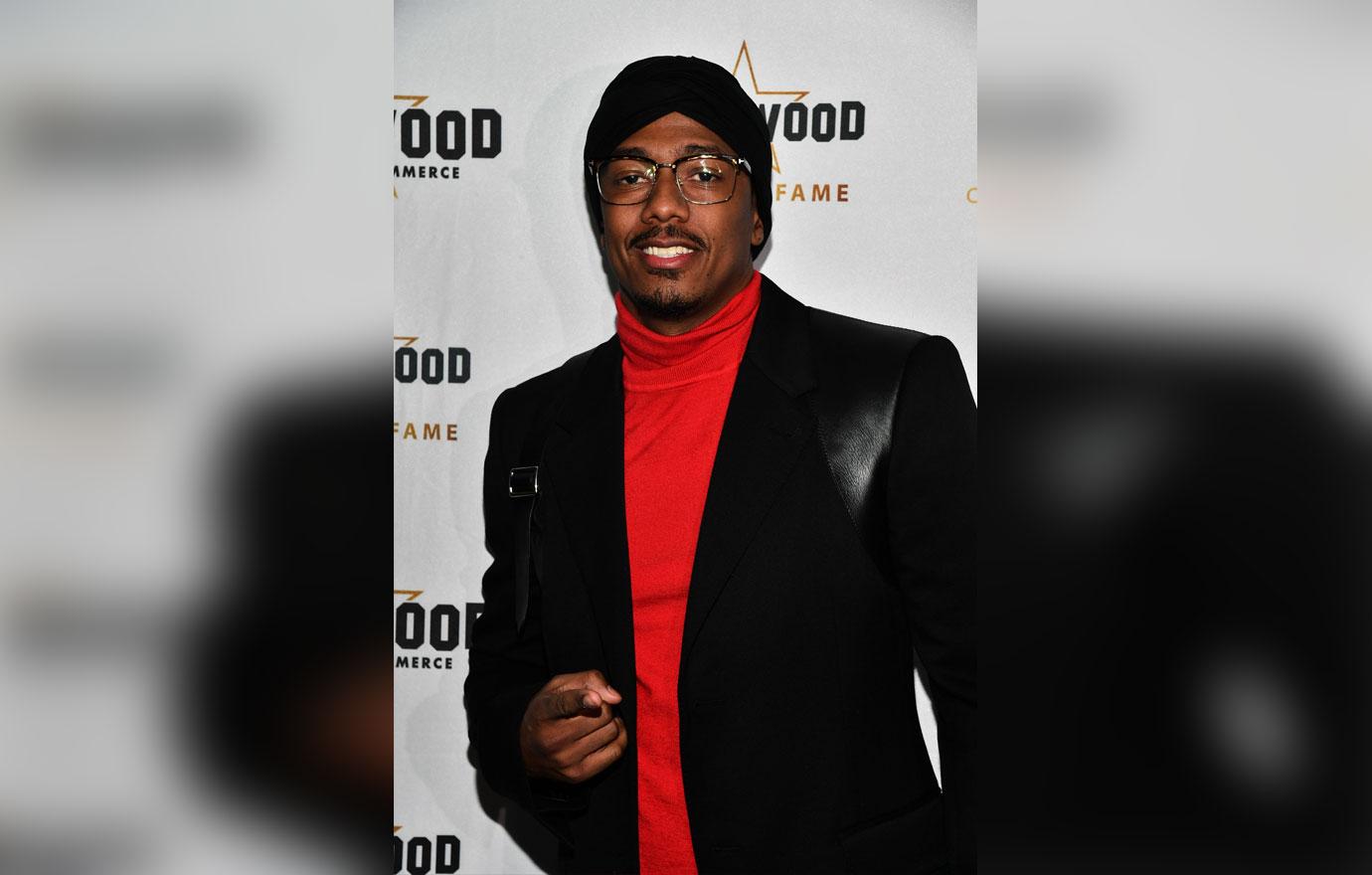 Nick Cannon On Red Carpet Orlando Brown