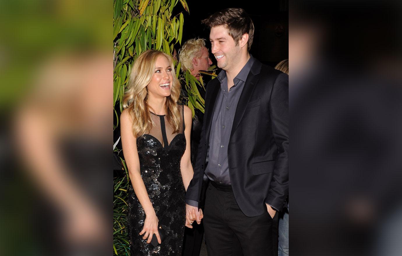 Kristin Cavallari and Jay Cutler laughing