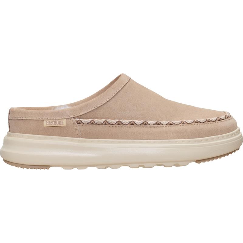 heydude remi toastee clog suede