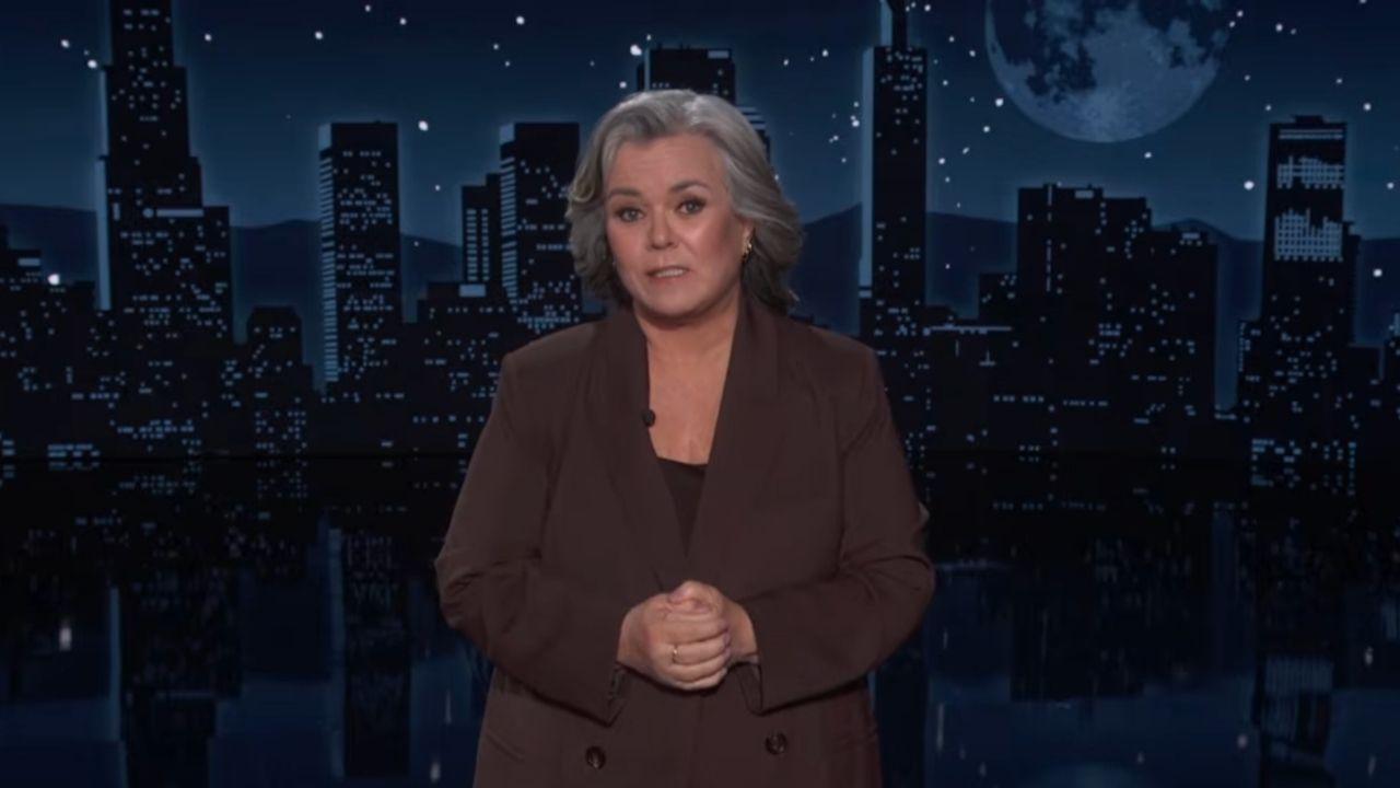 Image of Rosie O’Donnell’s long-running feud with Donald Trump fueled interest in her jokes about the president.