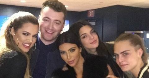 Kardashians sam smith concert pp