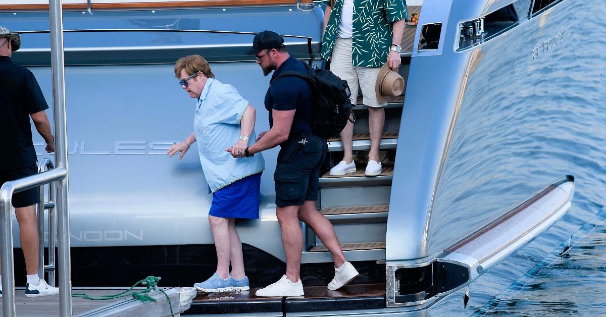 Image of Elton John has been married to David Furnish for over 10 years.