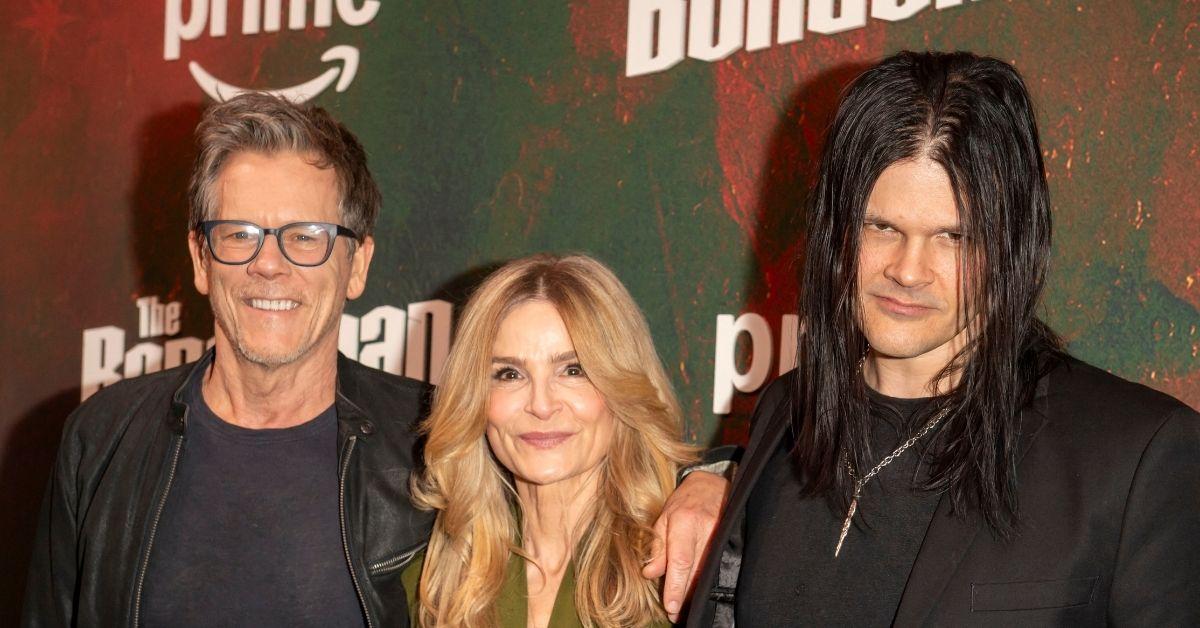 Photo of Travis Bacon, Kevin Bacon and Kyra Sedgwick
