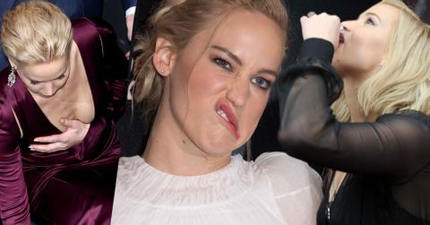 Jennifer lawrence wildest redcarpet hunger games moments