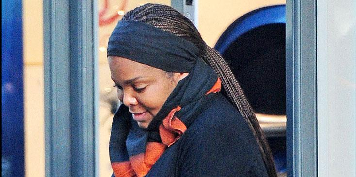 Heavily Pregnant Janet Jackson Exposes Baby Bump! See The Shocking Photos