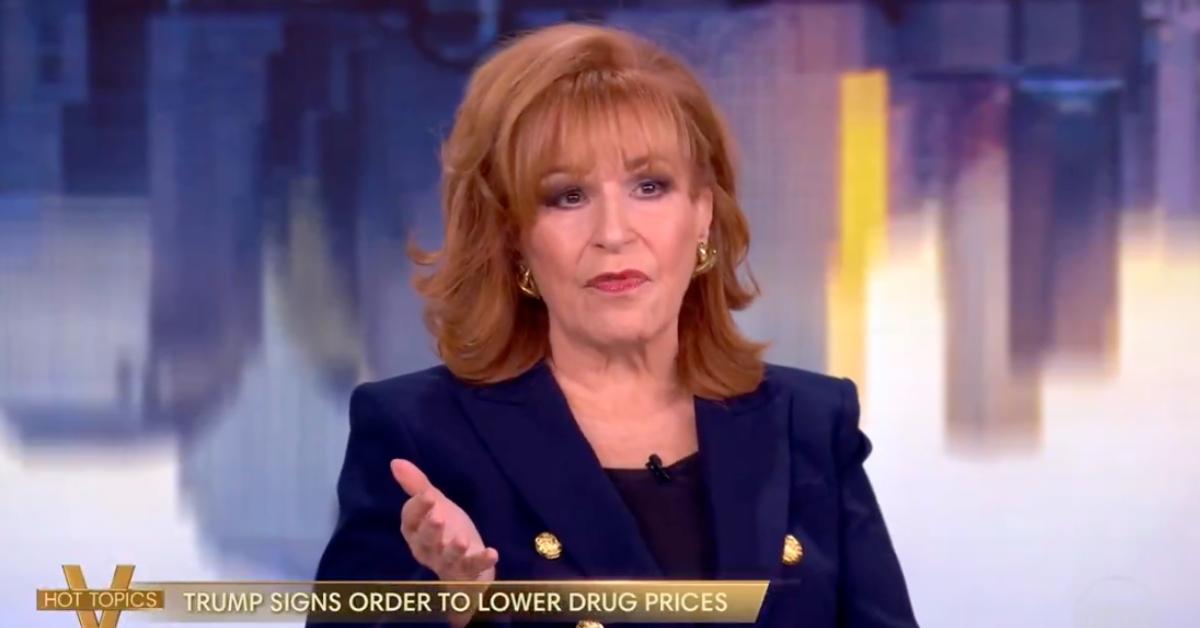 the view joy behar donald trump look mirror friend neurotic overweight