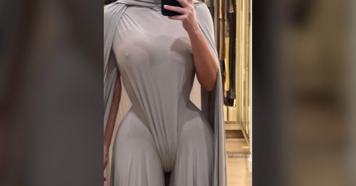 Photo of Kim Kardashian shared a sultry new photo while in Venice, Italy.