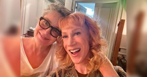 kathy griffin sobbed naked sharon stone shoulder split randy bickpp