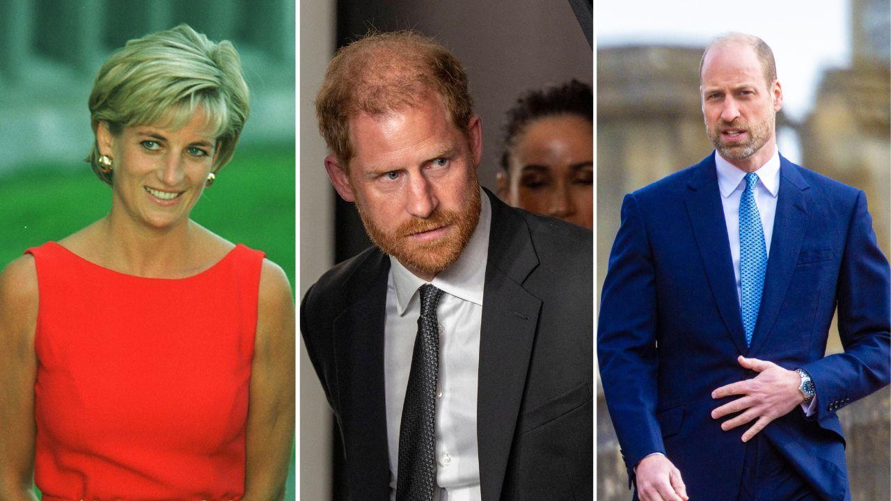 Princess Diana Feared Prince Harry Would Become 'Insecure' and 'Wither' in Prince William's Shadow, Royal Expert Claims