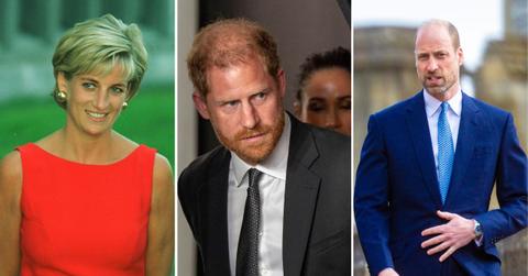 Photo of Princess Diana, Prince Harry and Prince William