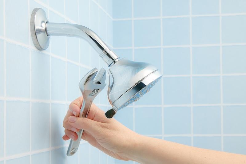 showerhead install