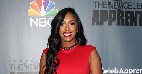 Porsha Williams In Red Dress On Red Carpet