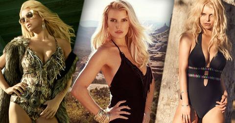 jessica simspon bathing suit photo shoot