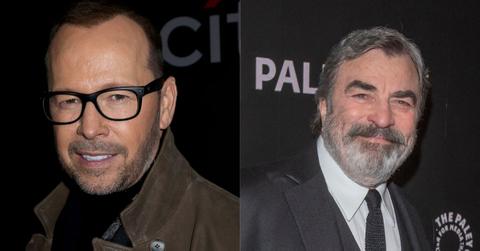 Composite Photos of Tom Selleck and Donnie Wahlberg