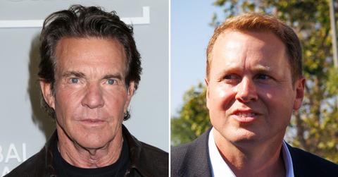 Split photo of Dennis Quaid an Spencer Pratt.