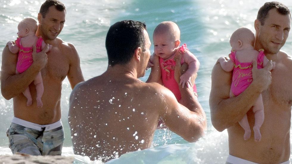 Beach Baby! Hayden Panettiere’s Daughter Kaya Soaks Up The Sun With Dad