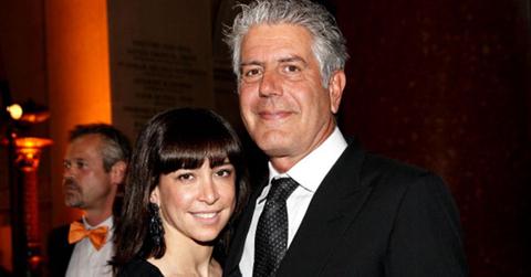 Anthony bourdain divorce never finalized ottavia busia suicide