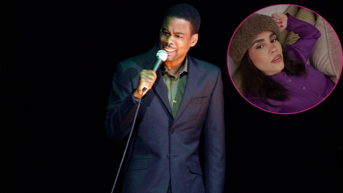 Photo of Chris Rock and Simone Henault