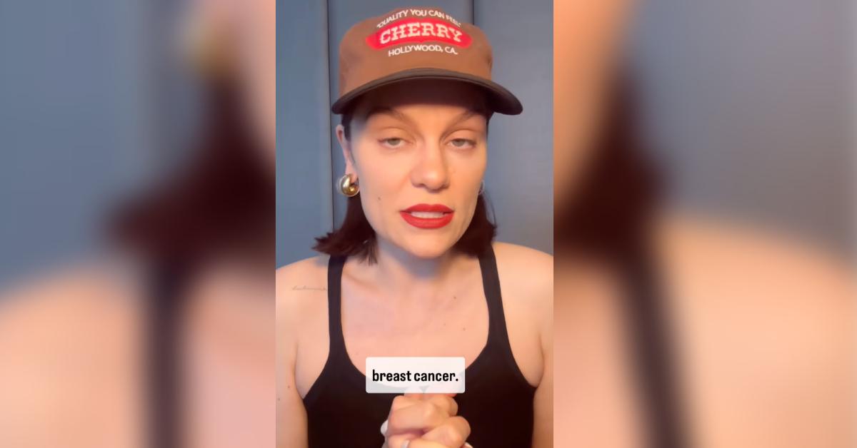 jessie j diagnosed early cancer singer