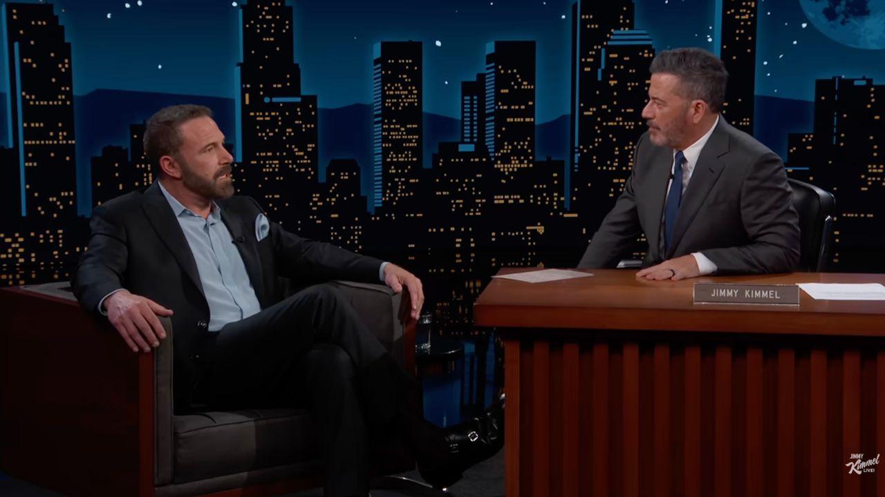 Photo of Ben Affleck's kids don't think he's an authority on relationships.