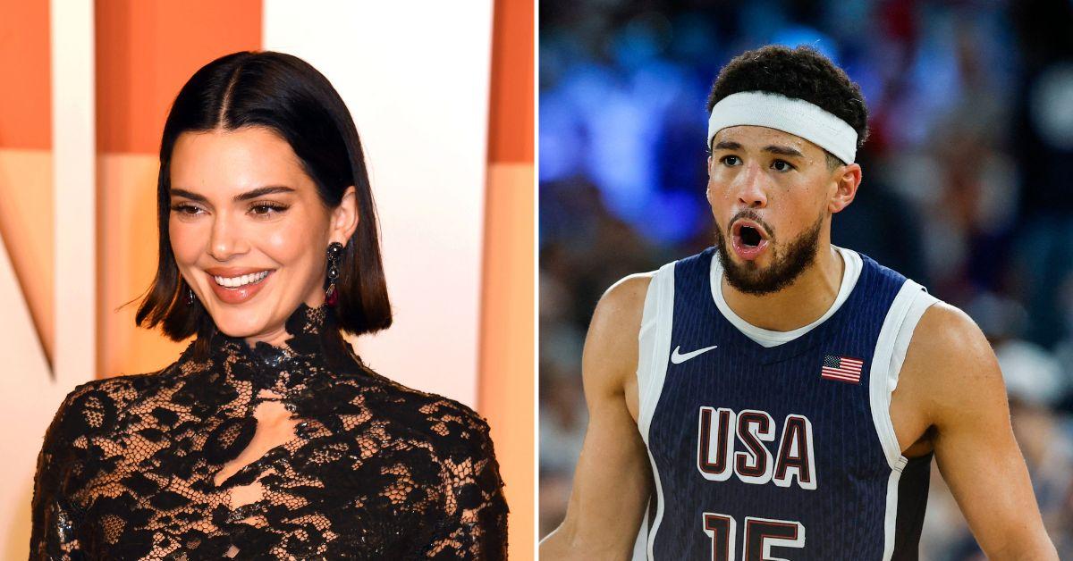 Composite Photos of Kendall Jenner and Devin Booker