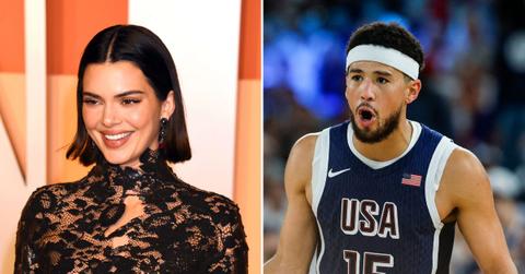 Composite Photos of Kendall Jenner and Devin Booker
