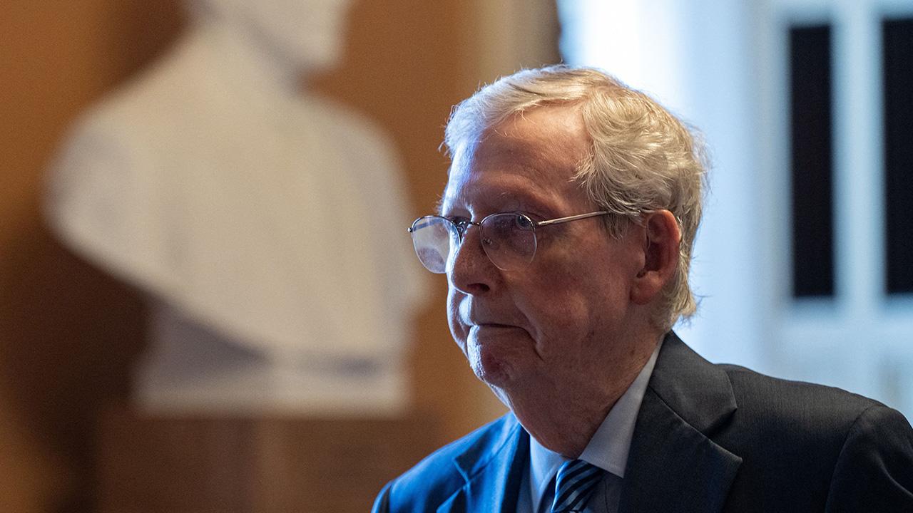 Image of Democrats chanted 'Where’s Mitch?' after Mitch McConnell skipped Kentucky’s famed Fancy Farm political picnic.