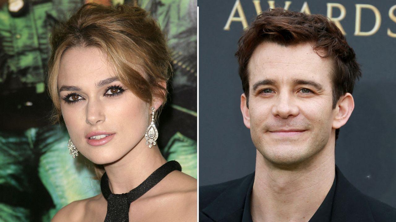 Photo of Keira Knightley and Luke Thompson are in a West End play together.