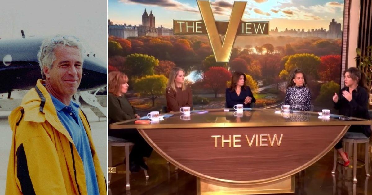 image of 'The View' hosts discussed the Jeffrey Epstein files.