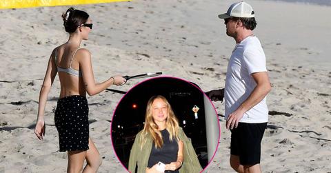 Image of Leonardo DiCaprio and Vittoria Ceretti attended Jennifer Meyer's wedding.