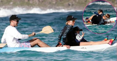 Photo of Carter Reum, Paris Hilton and Phoenix.