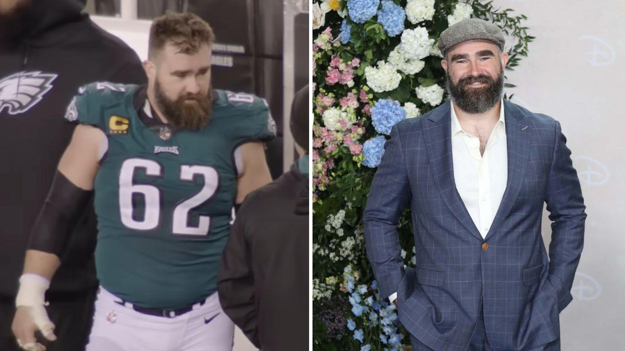 jason kelce jokes morbidly obese after weight loss