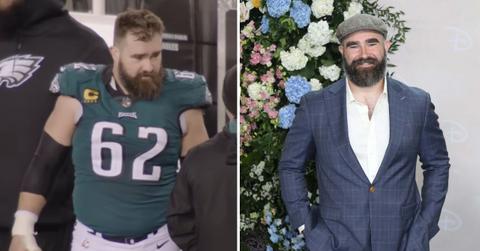 jason kelce jokes morbidly obese after weight loss