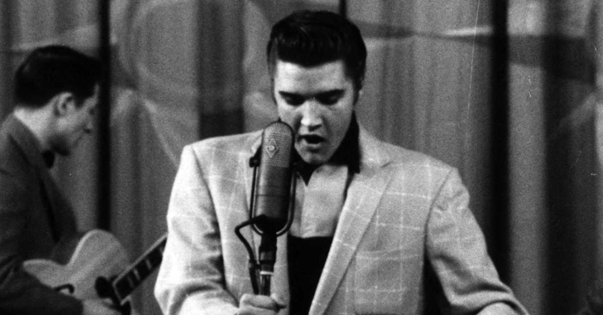 Image of Elvis Presley called his ex Priscilla after a performance while she was in bed with Robert Kardashian.