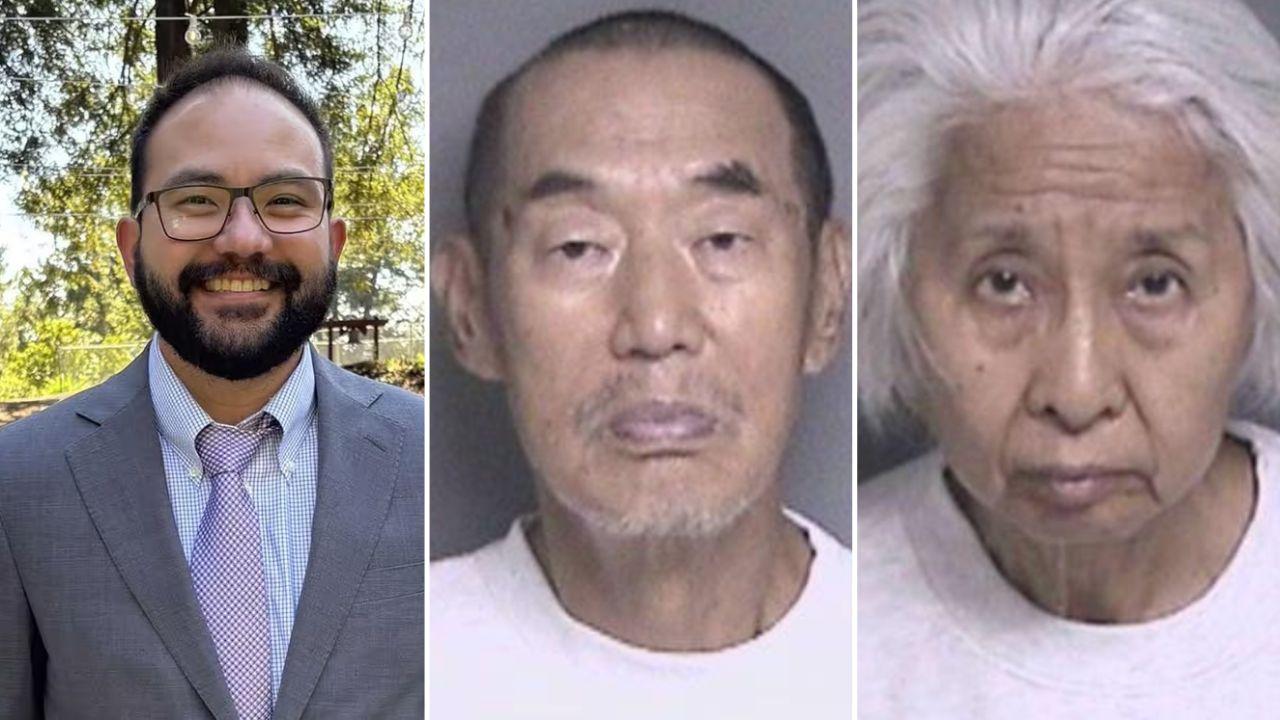 Image of Jonathan McKinsey, Shouyong Zhang and Shili Chen