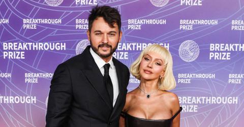 Image of Christina Aguilera and her fiancé enjoyed an Italian getaway.